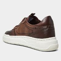 Tênis Couro Democrata Denim Block Masculino - 3