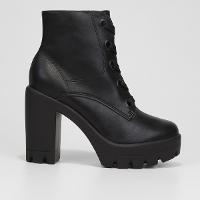 Bota Cano Médio Via Marte Tratorada Feminina - 1