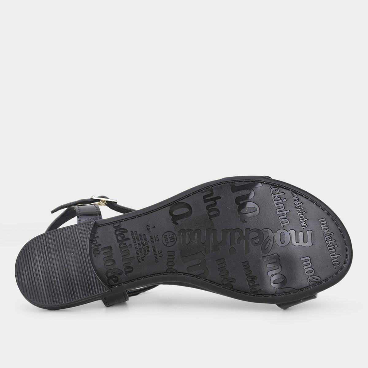 Sandália Infantil Molekinha Minimalist Menina - 5