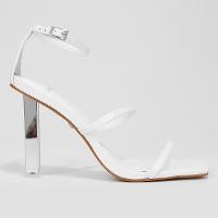 Sandália Couro Carrano Salto Fino Espelho Feminina - 1