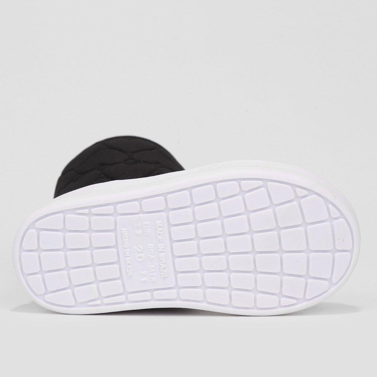 Bota Bebê Tininha Confort Baby Corações com Laço de Cabelo Menina - 6