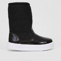 Bota Bebê Tininha Confort Baby Corações com Laço de Cabelo Menina - 1