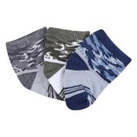 Kit Meia Infantil Lupo Estampada C/ 3 Pares Masculina - 1