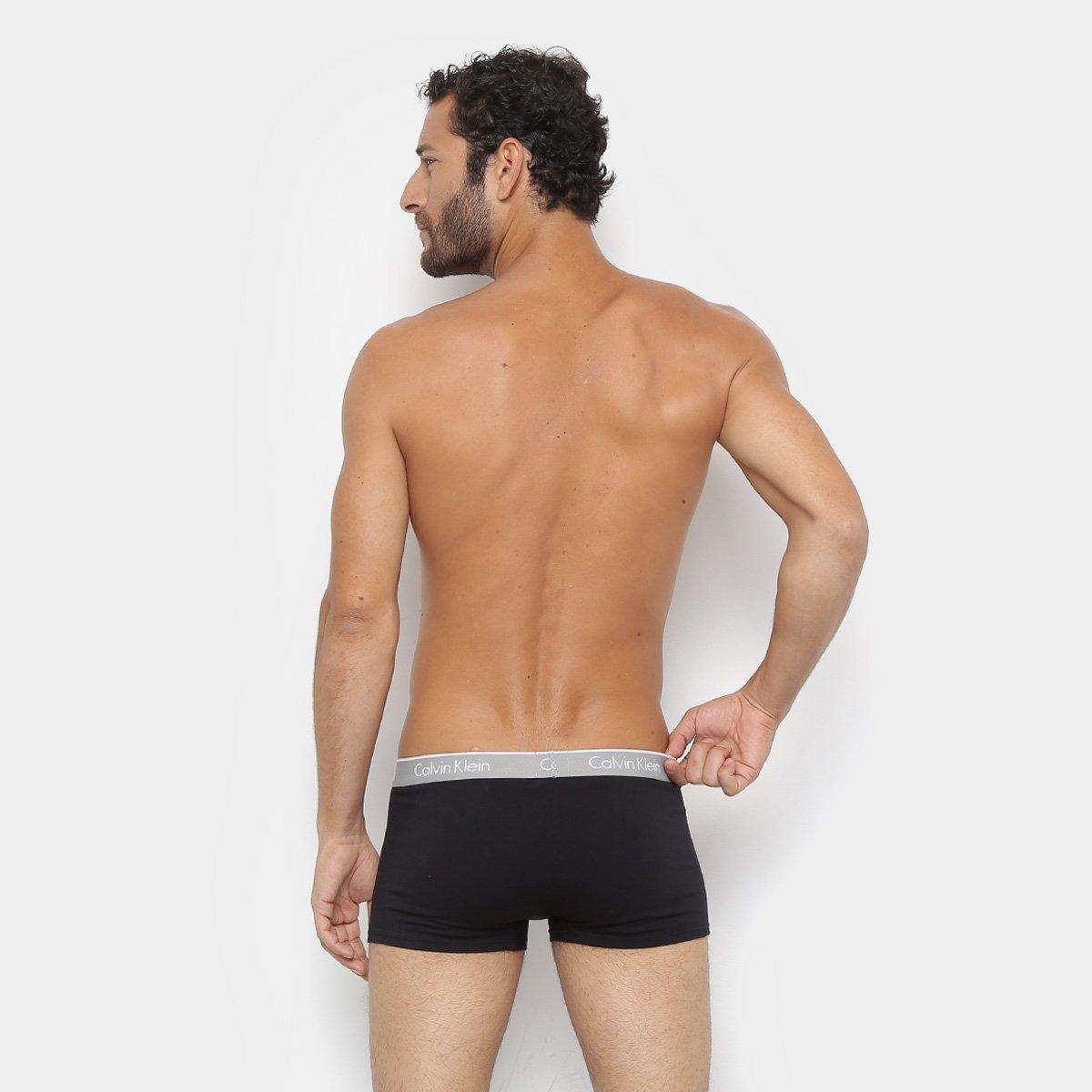 Kit Cueca Boxer Calvin Klein Cotton 2 Peças - 3