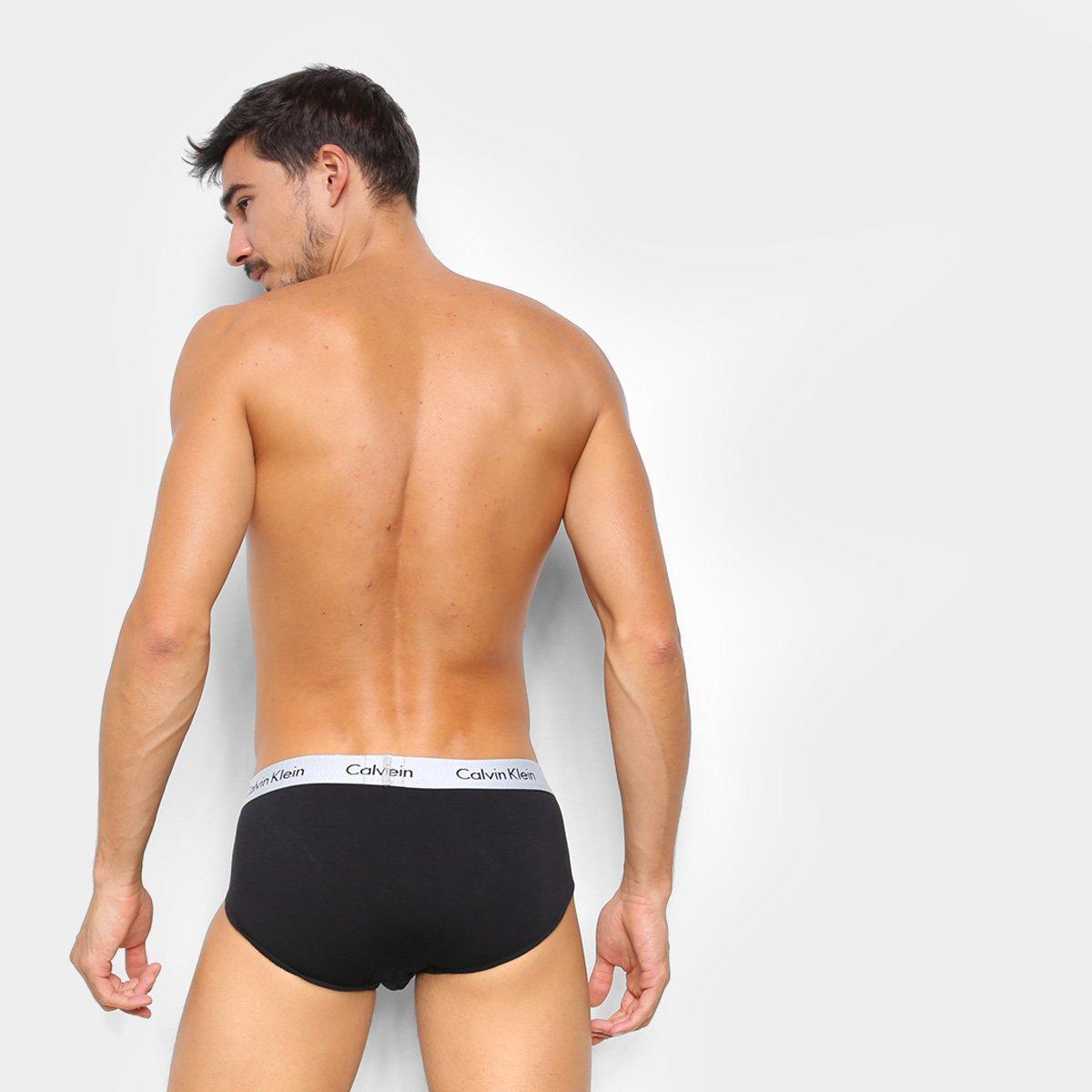 Kit Cueca Slip Calvin Klein 3 Peças - 5