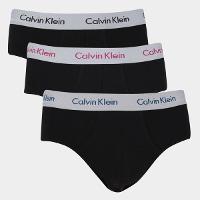 Kit Cueca Slip Calvin Klein 3 Peças - 1