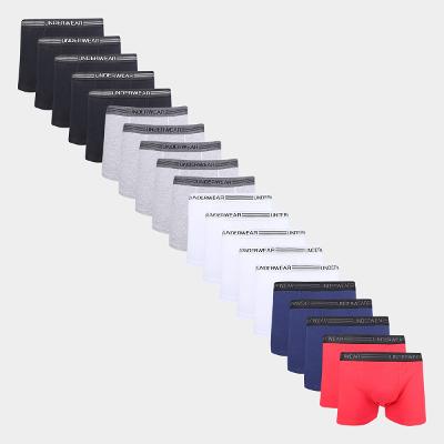 Kit Cueca Boxer Underwear 20 Peças