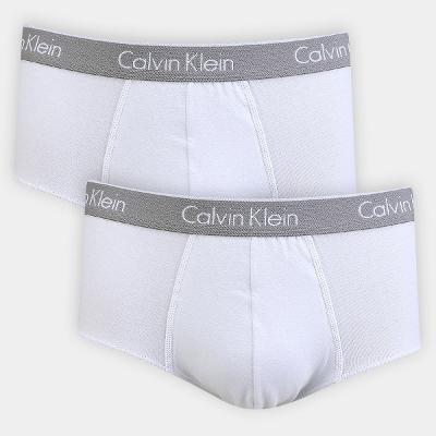 Kit Cueca Slip Calvin Klein Básica