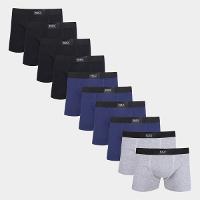Kit Cuecas Boxer Polo London Club 10 Peças - 1