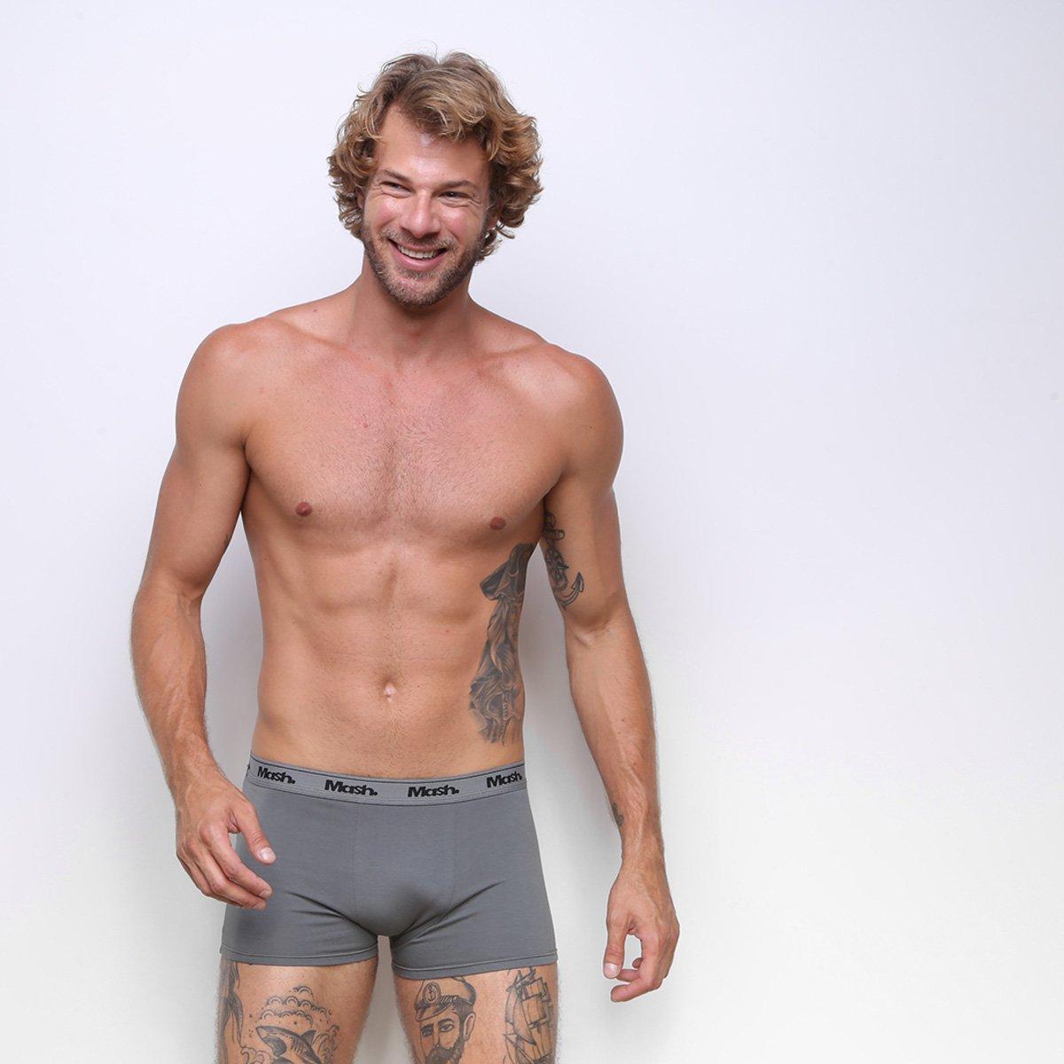 Kit Cueca Boxer Mash Masculina 10 Peças - 6