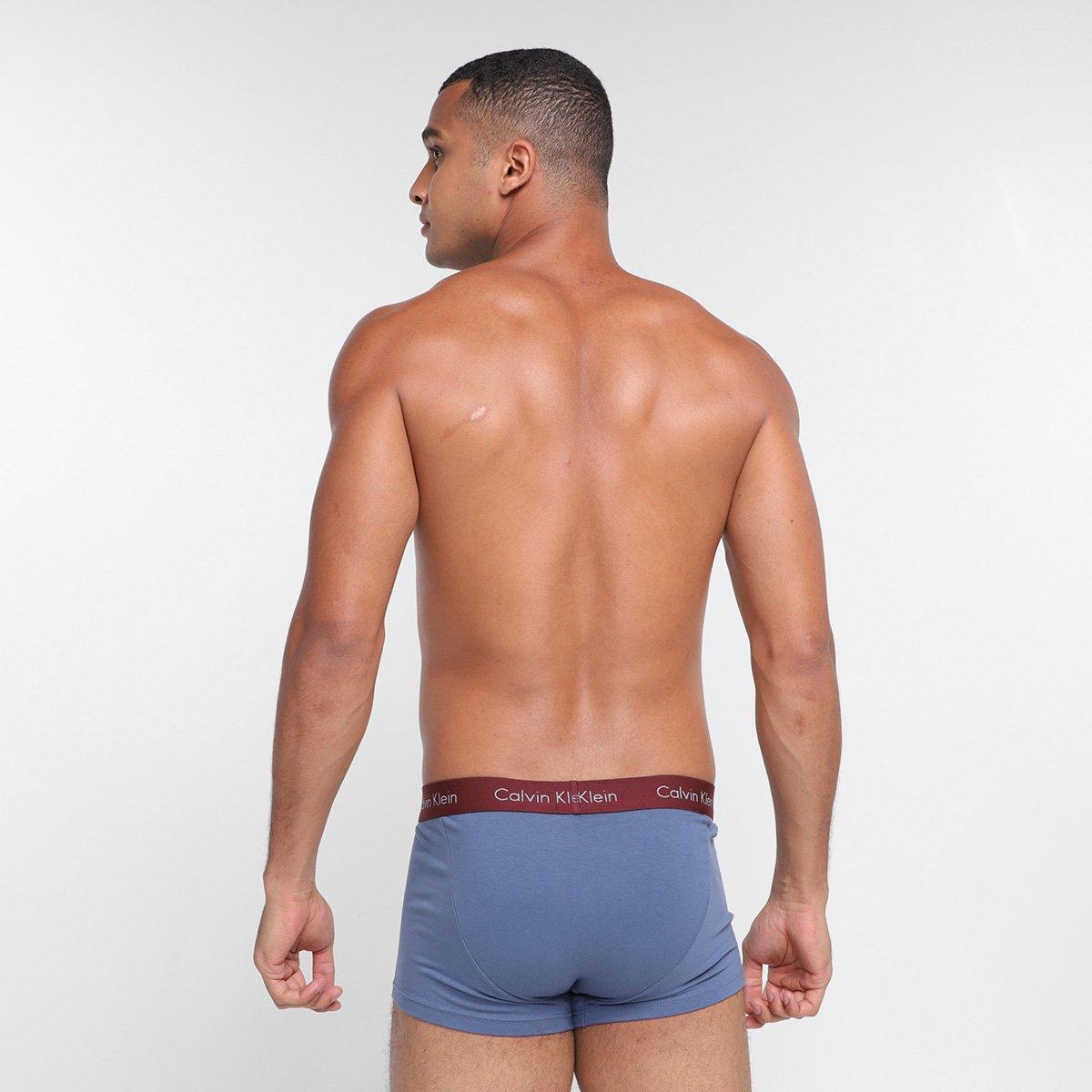 Kit Cueca Calvin Klein Trunk Low Rise 4 Peças - 3
