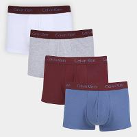 Kit Cueca Calvin Klein Trunk Low Rise 4 Peças - 1