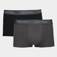 Kit Cueca Juvenil Calvin Klein Trunk Algodão c/ 2 Peças - 1