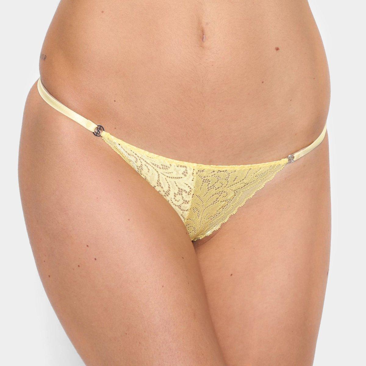 Calcinha Fio Dental Colcci Feminino String Com Regulagem - 1