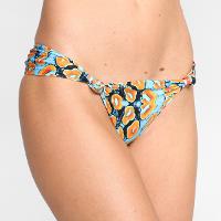 Calcinha de Biquini Água Doce Dupla Face Patchwork - 1