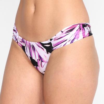 Calcinha de Biquini Tanga Acqua By Classic Estampada