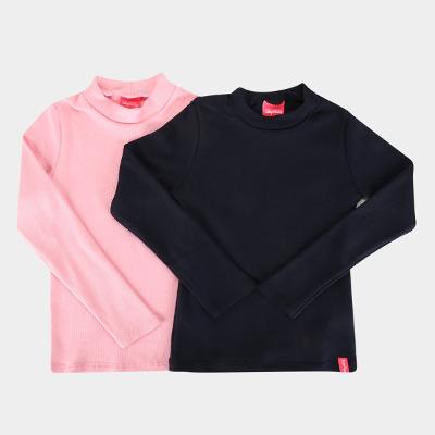 Kit Blusa Infantil Kely & Kety Manga Longa Menina  - 2 Peças