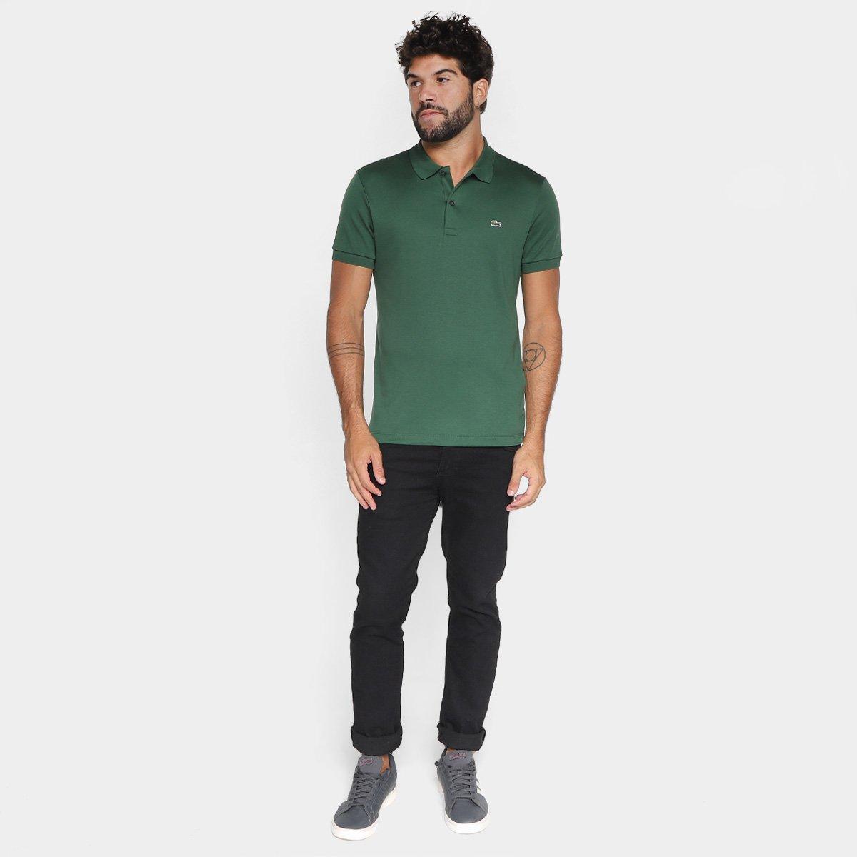 Camisa Polo Lacoste Regular Fit Algodão Leve Masculina - 7
