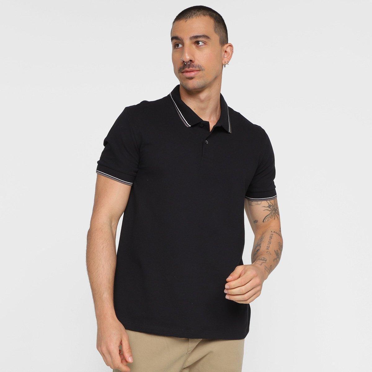 Camisa Polo Hering Casual Masculina - 1
