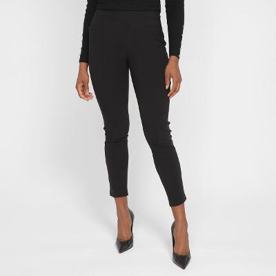 Calça Cicarrete Facinelli Com Recortes Cintura Alta Feminina