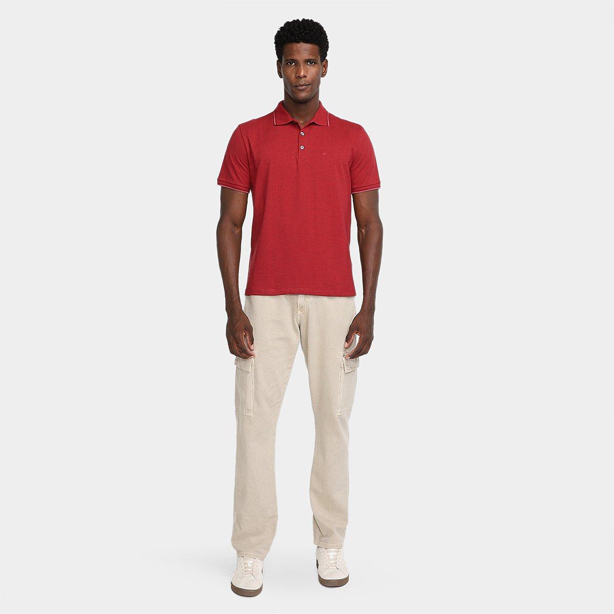 Camisa Polo Ellus Piquet Melange Classic Masculina - 4