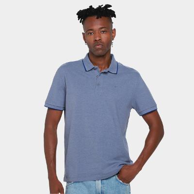Camisa Polo Ellus Piquet Melange Classic Masculina