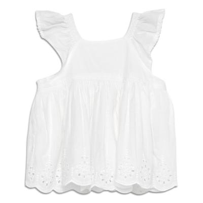 Blusa Bebê GAP Renda Babados Feminina