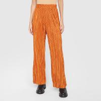 Calça Flare Farm Plissada Feminina - 1