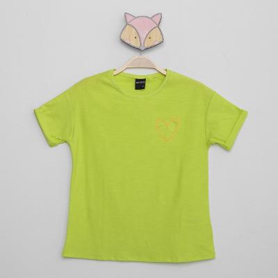 Blusa Infantil Amora Coração Feminina