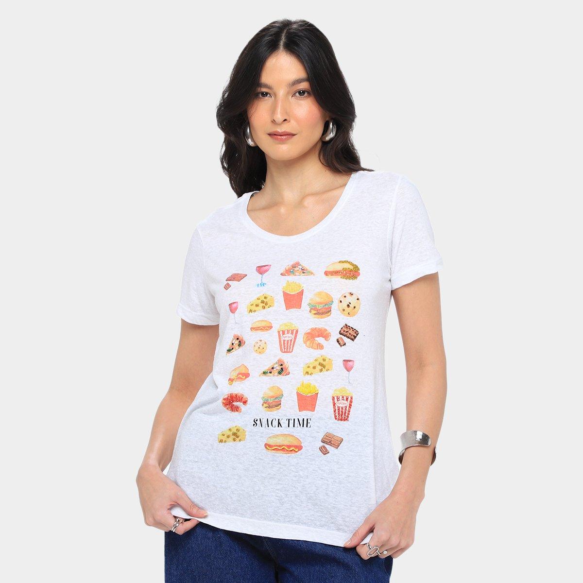 Camiseta Canal Snack Bordada - 1