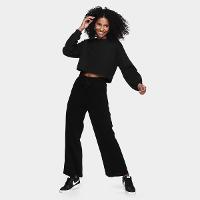 Blusa Dzarm Cropped Manga Longa Feminina - 4