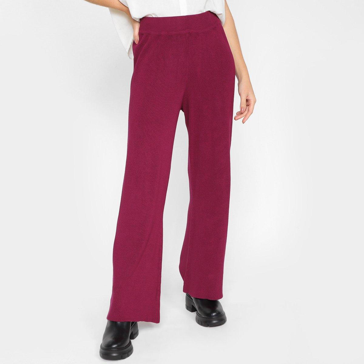 Calça Dzarm Flare Cintura Alta Feminina - 1