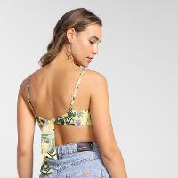 Top Colcci Faixa Estampado Feminino - 2