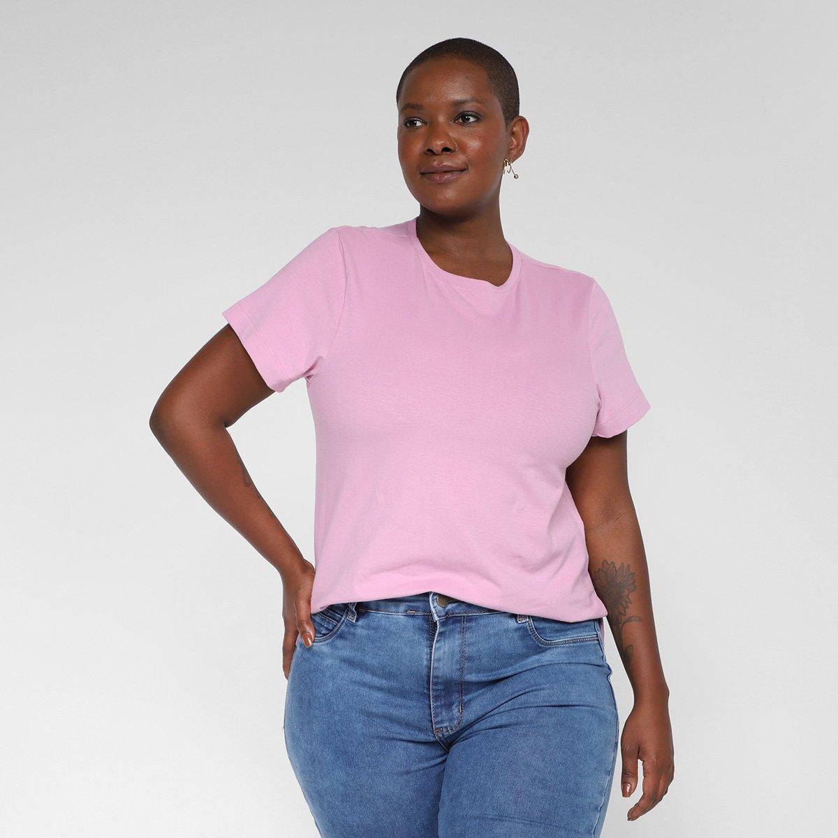 Camiseta Maelle Plus Size feminino 15398 - 1