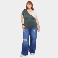 Camiseta Maelle Plus Size feminino 15399 - 4