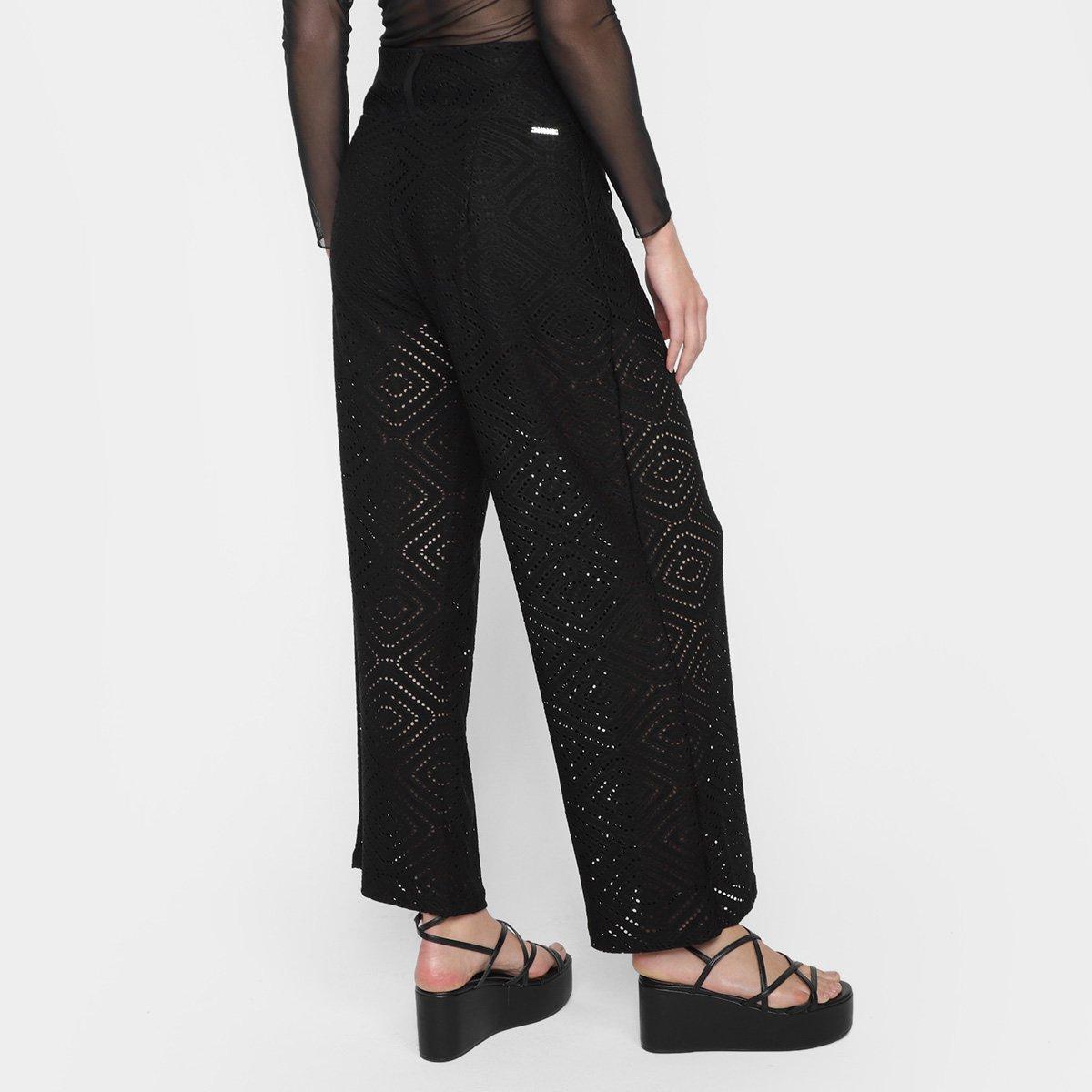 Calça Colcci Perfuros Cintura Alta Feminina - 2