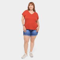 Camiseta Maelle Plus Size feminino 15400 - 4