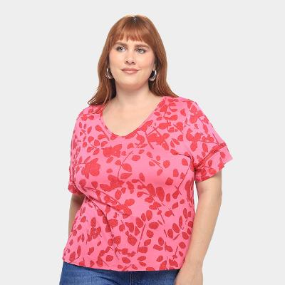 Camiseta Maelle Plus Size feminino 15403