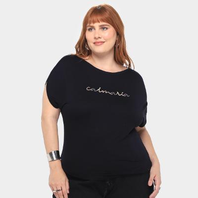 Camiseta Maelle Plus Size feminino 15404