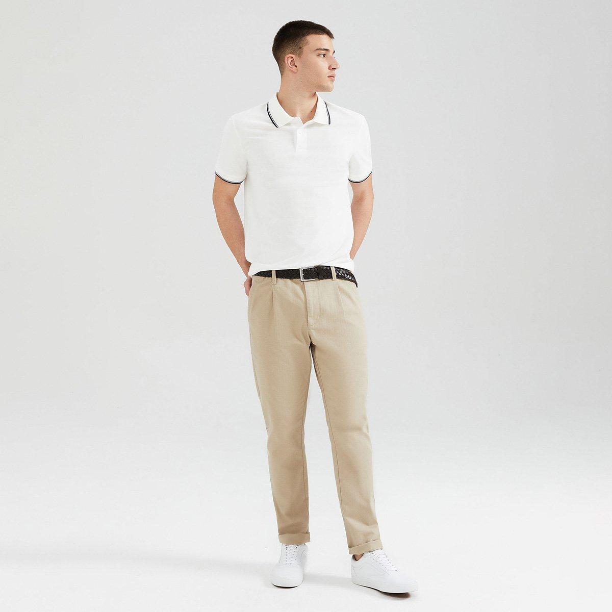 Camisa Polo Hering Casual Masculina - 4