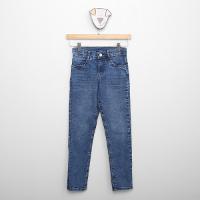Calça Jeans Skinny Infantil Hering Kids Com Elastano Menina - 1
