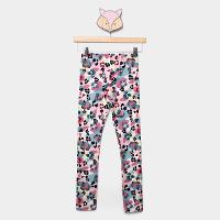 Calça Legging Infantil Marisol Stretch Estampada Menina - 1