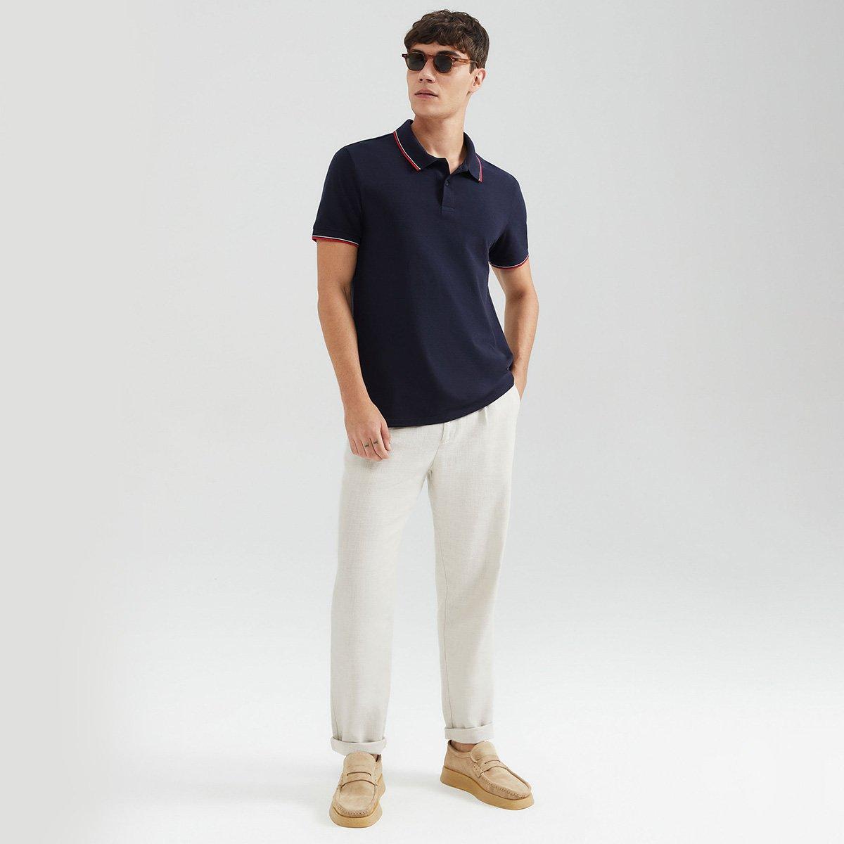 Camisa Polo Hering Masculina - 4