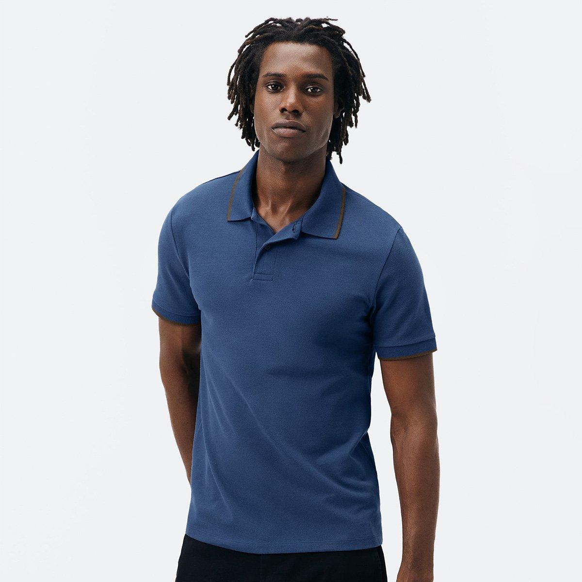 Camisa Polo Hering Masculina - 1