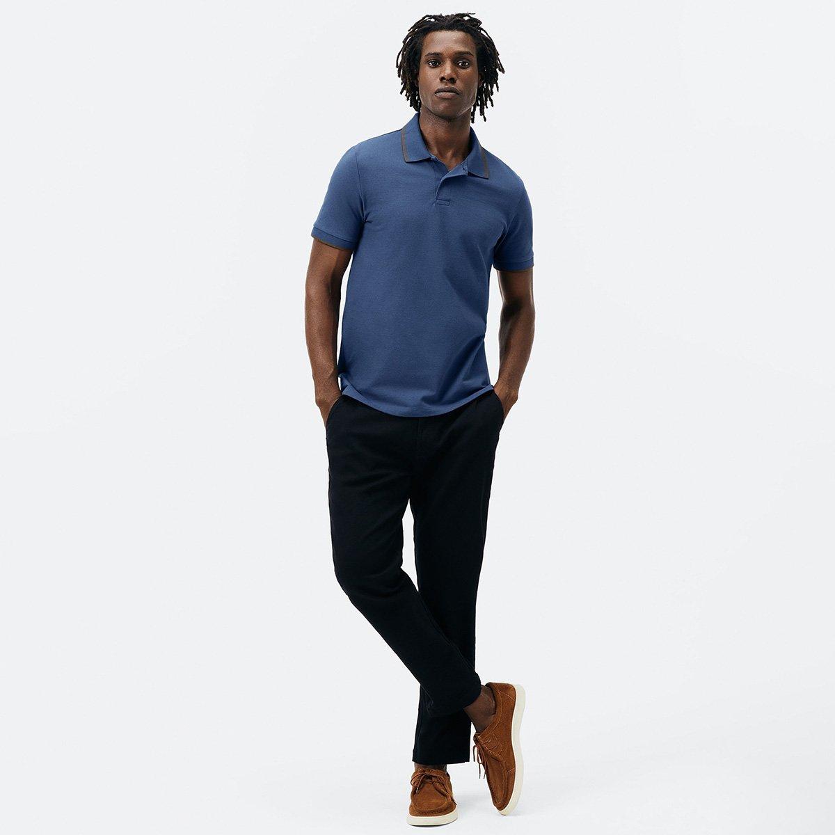 Camisa Polo Hering Masculina - 4