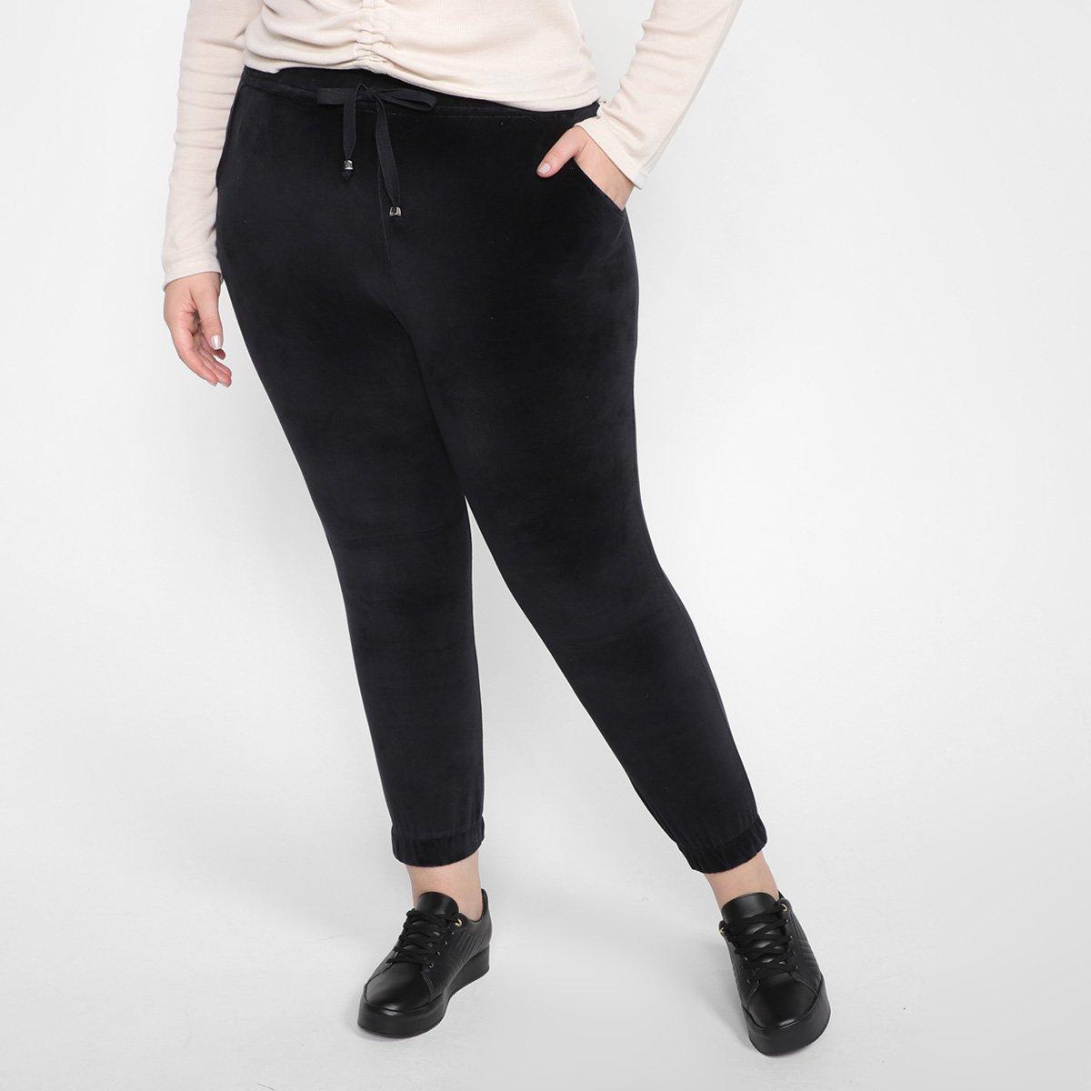 Calça Plus Size Maelle Push Feminina - 1