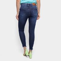 Calça Jeans Skinny Oh,Boy! Barra Desfiada Cintura Média Feminina - 2