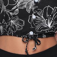 Cropped Lecimar Estampado com Botões Feminino - 3