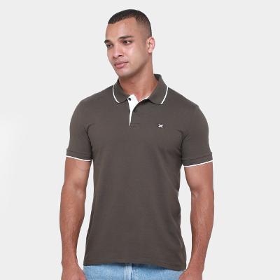 Camisa Polo Hering Lisa Masculina