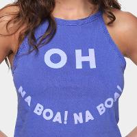 Blusa Oh, Boy! Cropped Na Boa Feminina - 3